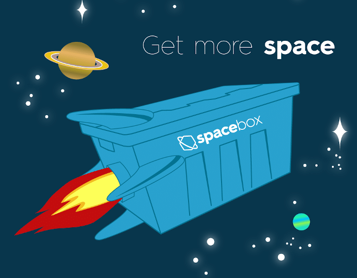 Spacebox graphic