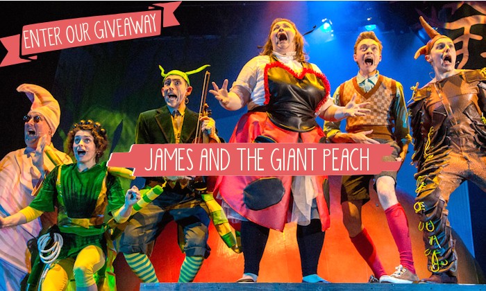 James and the giant peach ticket giveaway