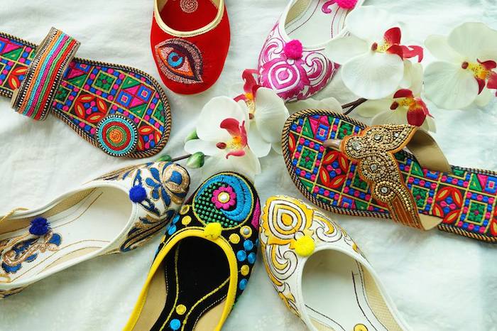 Colourful pairs of shoes by Art Box Hong Kong