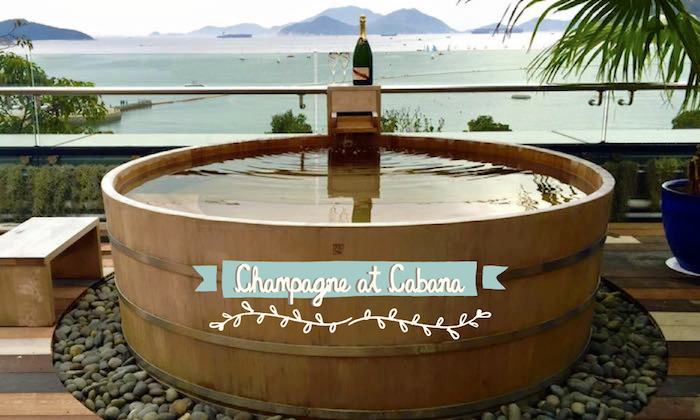 Cabana Hong Kong Champagne Rooftop Bar
