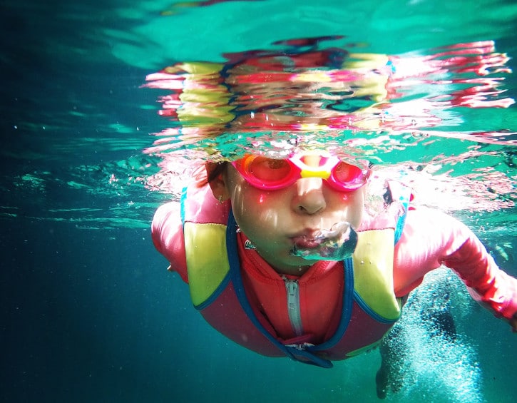 Jordan Valley Swimming Pool Stock image