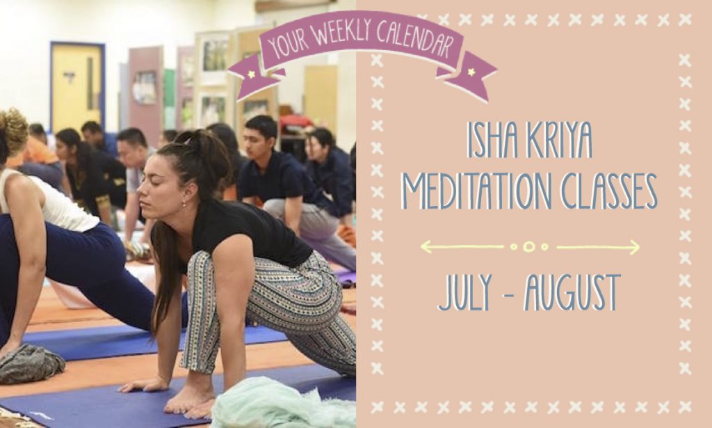 Isha Kriya Meditation Classes
