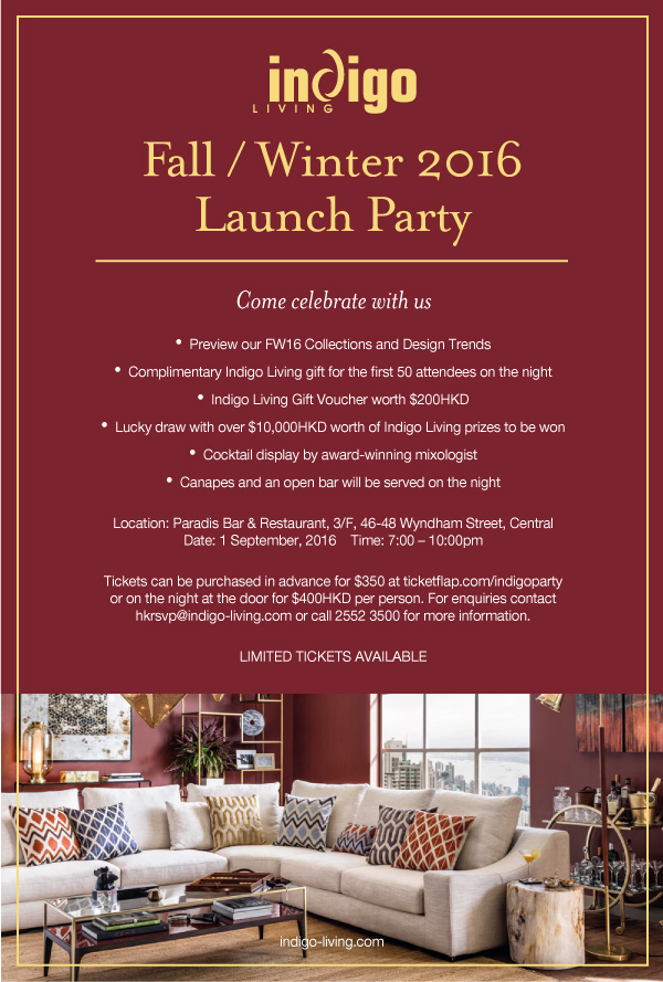 Indigo Living Launch party September