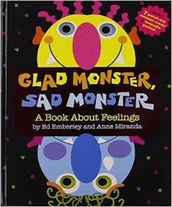 top baby books - glad monster sad monster