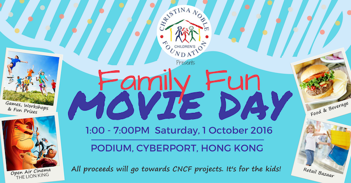 CNCF Family Fun Movie Day October HK Event