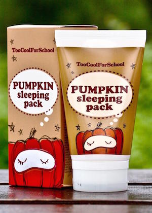 Korean skincare products - pumkin sleeping pack