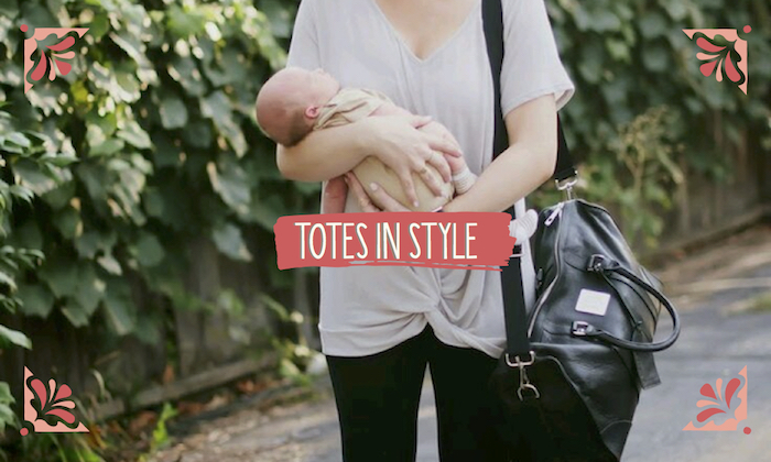 stylish diaper bags - nappy totes - mama handbags
