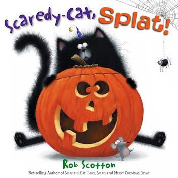Best Halloween Books for kids - Scaredy Cat, Splat!