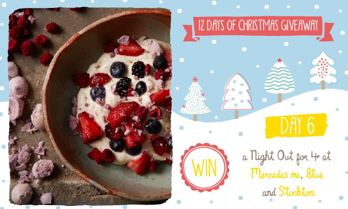 12 days of christmas - win maximal meal for 4
