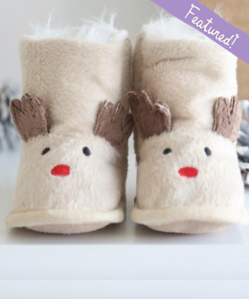 gifts less ordinary reindeer slippers