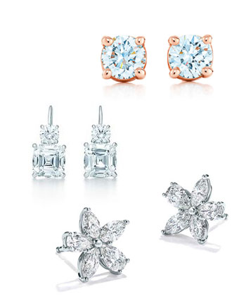 Diamond Registry - Diamond earrings