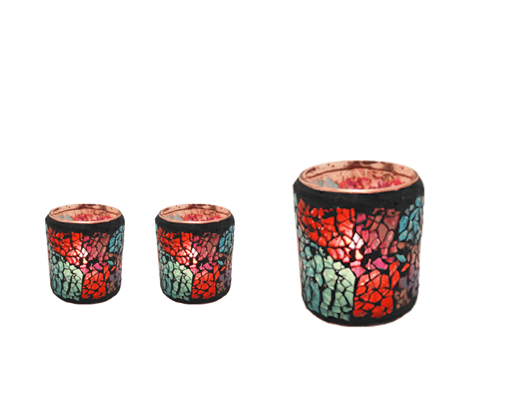 Mosaic Tealight Holder from the candle company