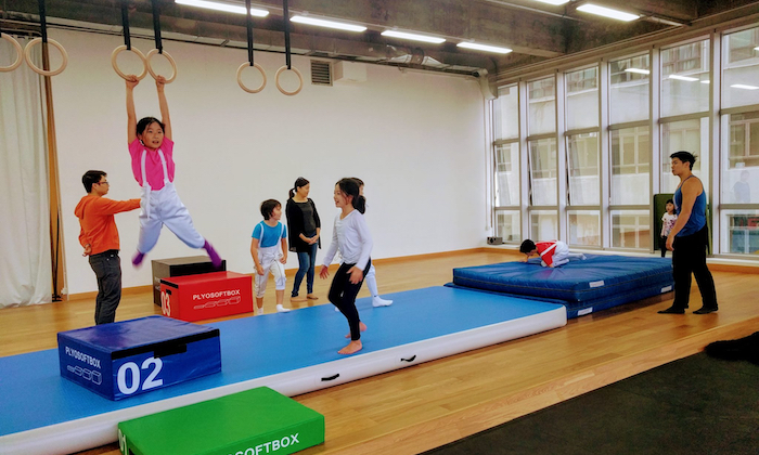 trybe gymnastics classes in hk
