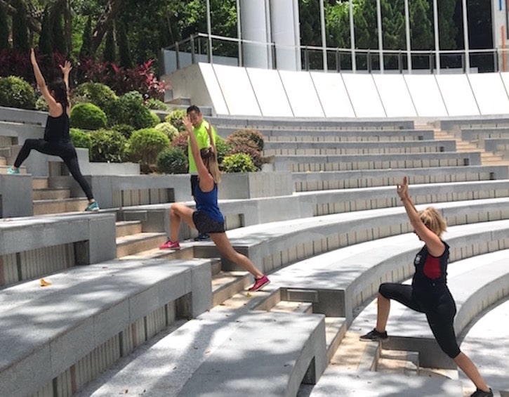 fit eat in - workout in hk