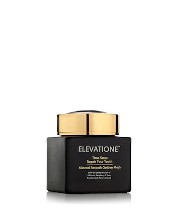 Elevatione, mineral smooth golden mask, luxury skincare