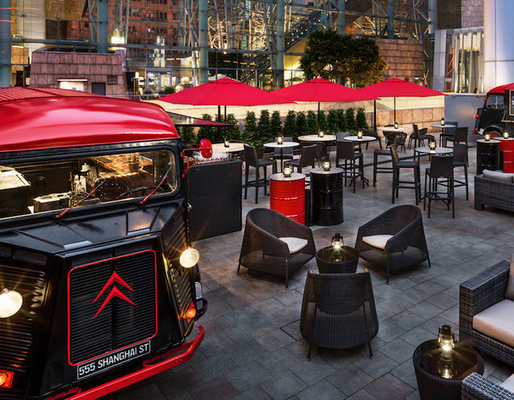 The Backyard - Cordis Langham Place Kowloon outdoor bar