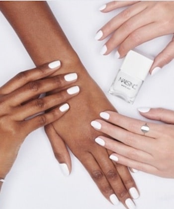 nail trends, white