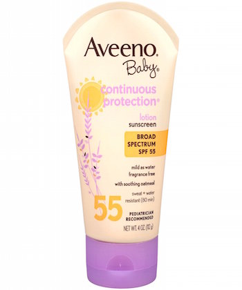 aveeno sunscreen