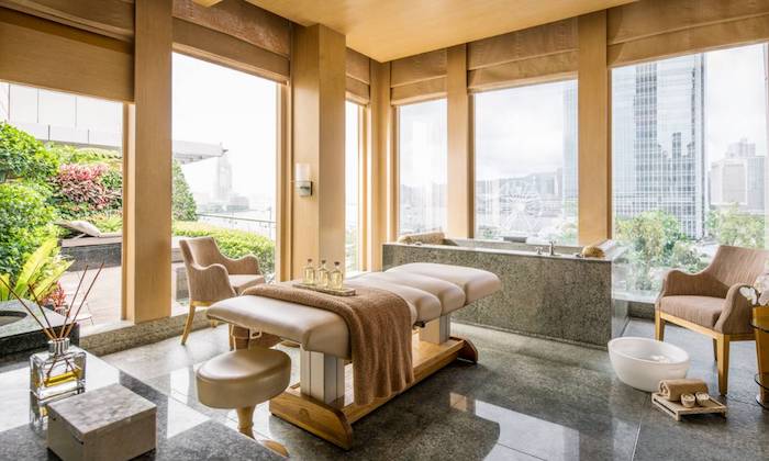 four seasons hong kong spa, wellbeing check in