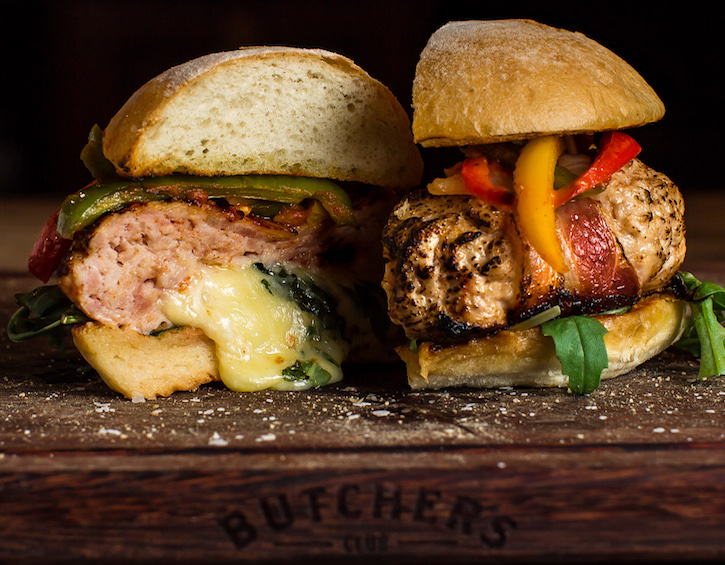 The Butcher Club Burger Molten Chick