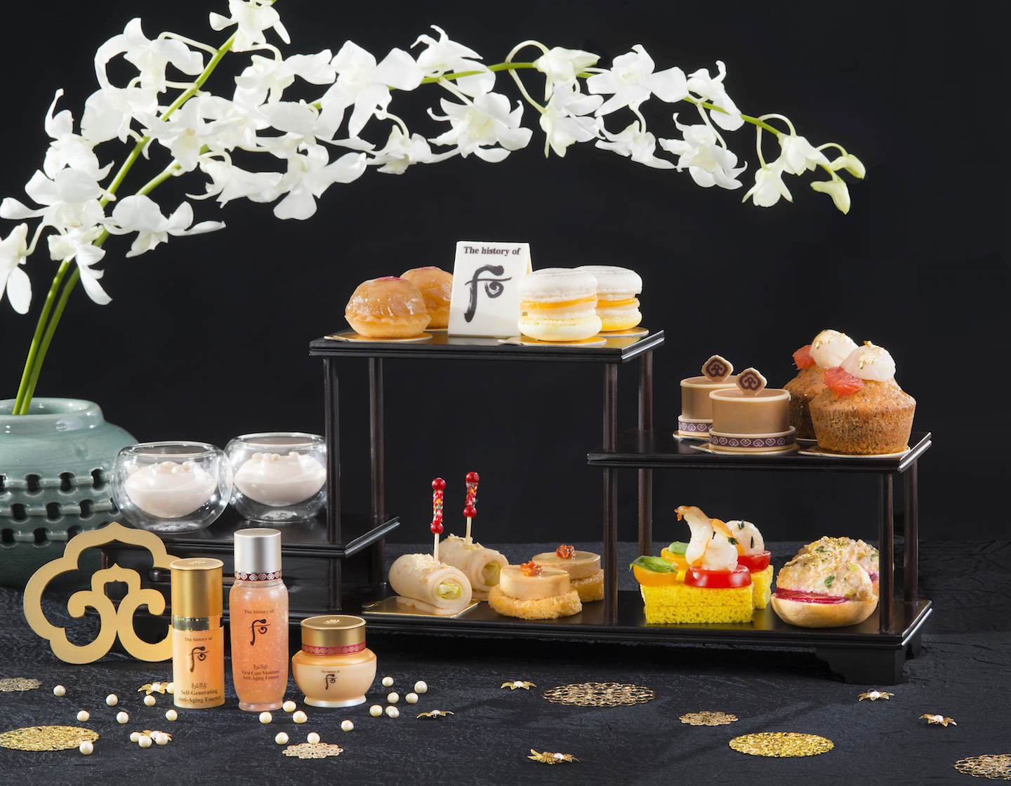 Afternoon Tea by 'The History of Whoo' at the InterContinental, Hong Kong