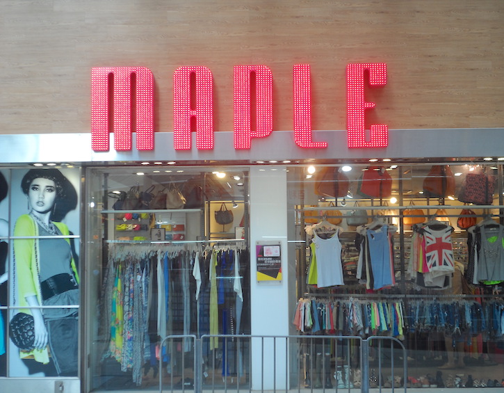 maple - where to shop for teenagers
