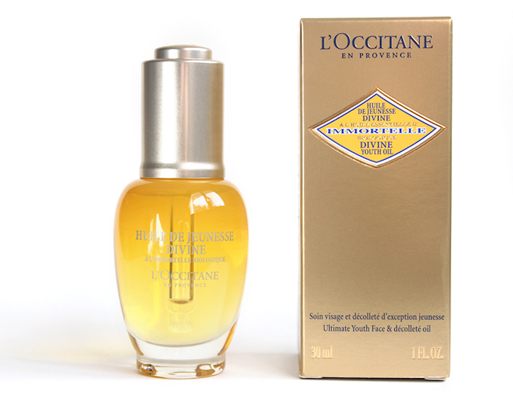 natural Facial Oil: L’Occitane’s Immortelle Divine Youth Oil