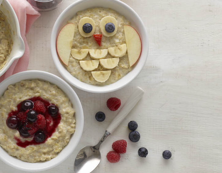 quick breakfast recipes for families - porridge