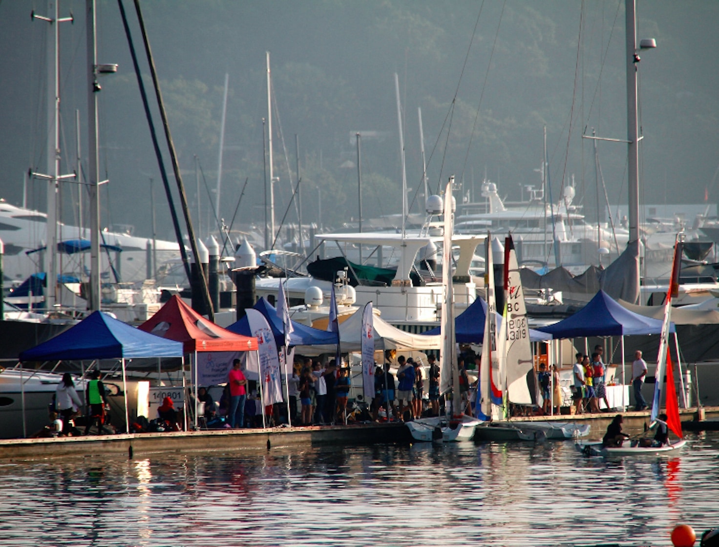 24 Hour Charity Dinghy Race by the Hebe Haven Yacht Club, Hong Kong