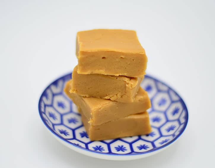 family party snacks - hk milk tea fudge recipe