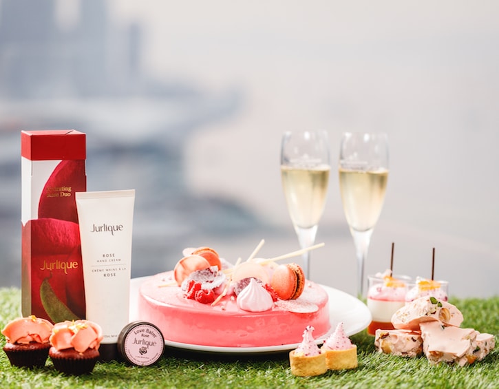 ToTT's and Roof Terrace x Jurlique Rose Themed Sunday Brunch