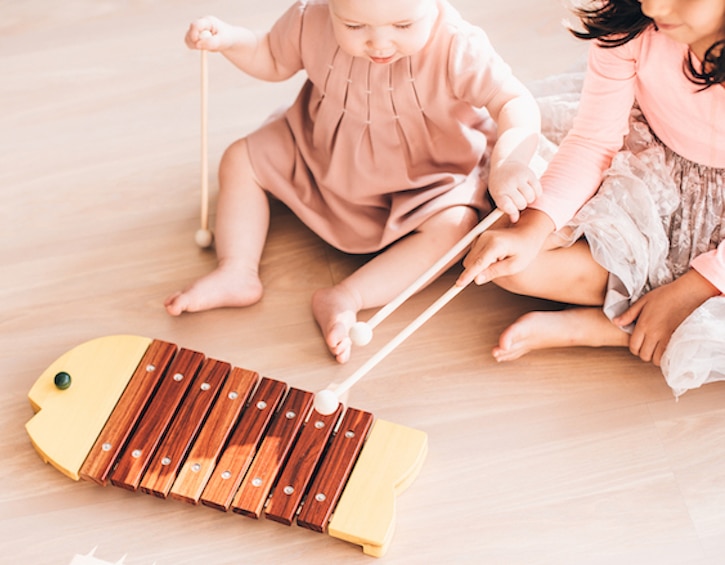 Fish Xylophone from Little Door - Baby and Toddler Gift Guide