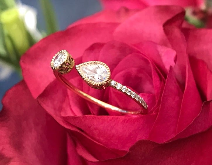 open rings - diamond registry jewellery trends