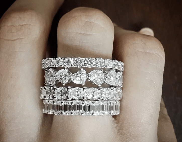 eternity rings - diamond registry jewellery trends