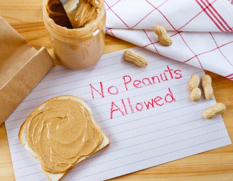 No Peanuts Allowed - peanut allergy