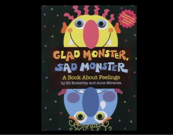 Glad Monster Sad Monster children's books