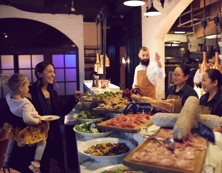 Blue butcher brunch