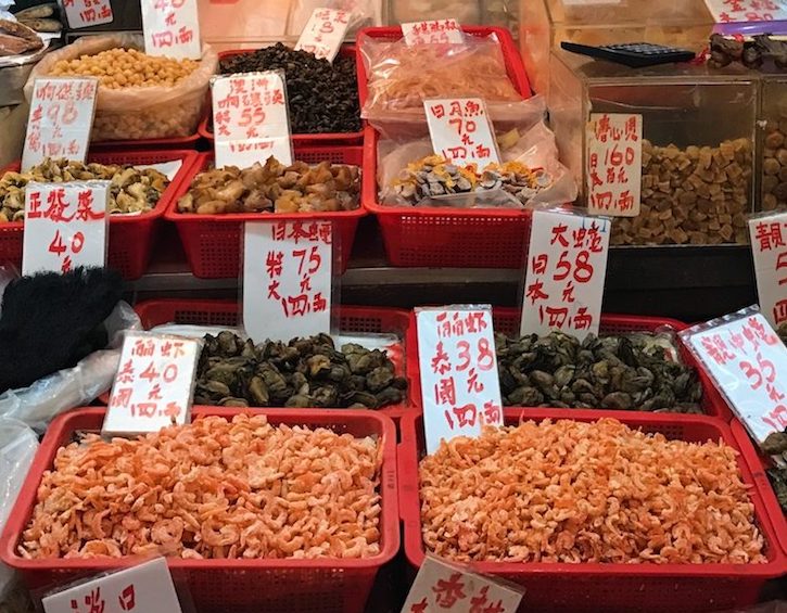 Hong Kong dry food stall 