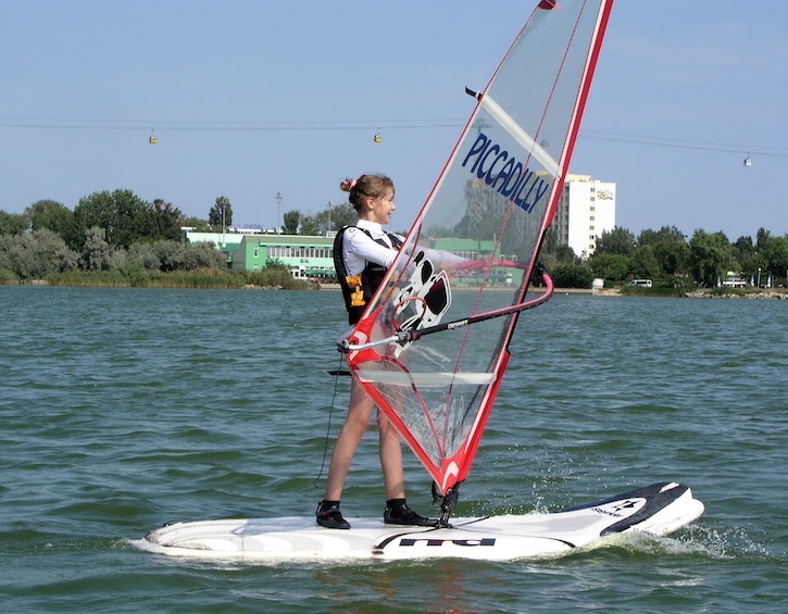 Wind surfing for kids