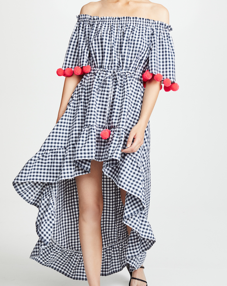 Gingham summer dress