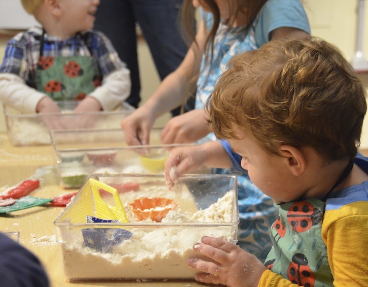 sensory play bins