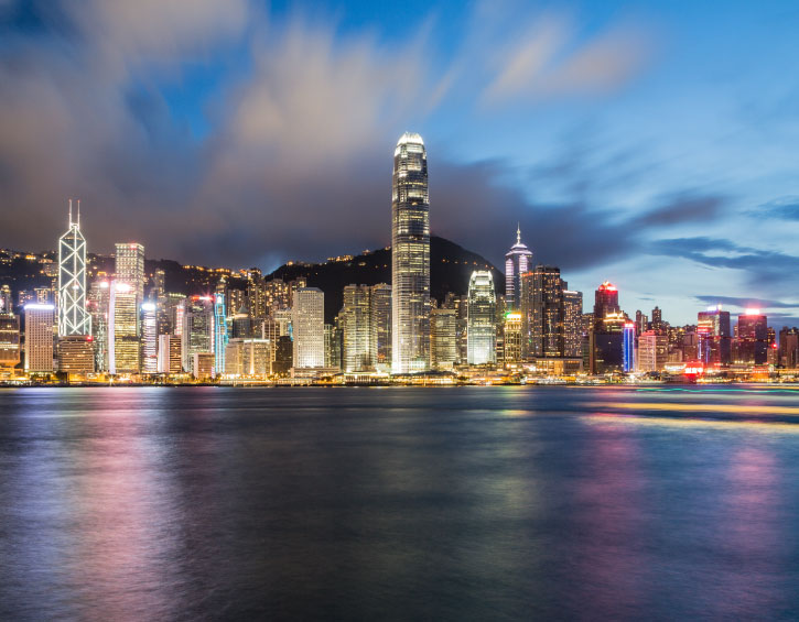 Hong Kong City Lights 