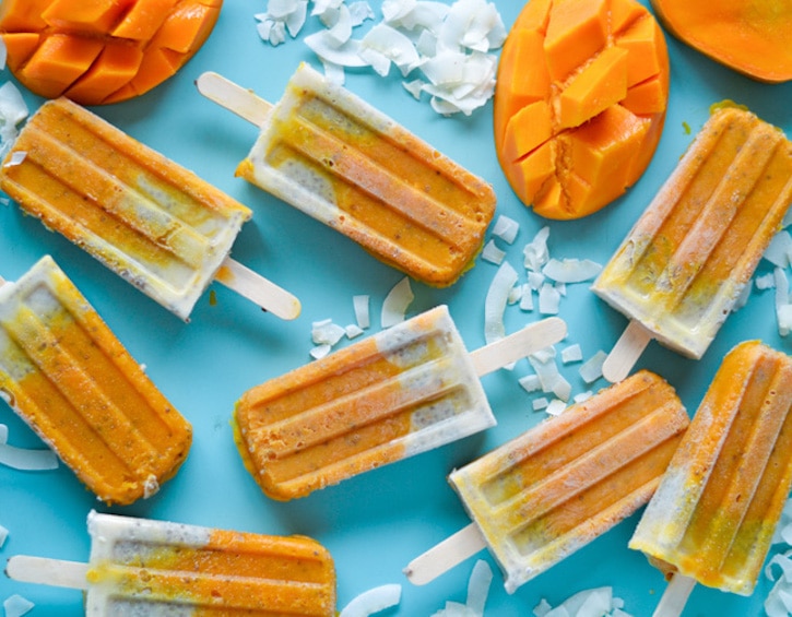 Mango ice lolly recipe