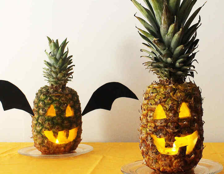 Pineapple carving