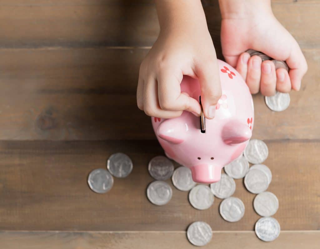 children's piggy bank