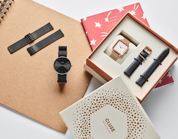 CLUSE Stylish Watches Christmas Edition Gift