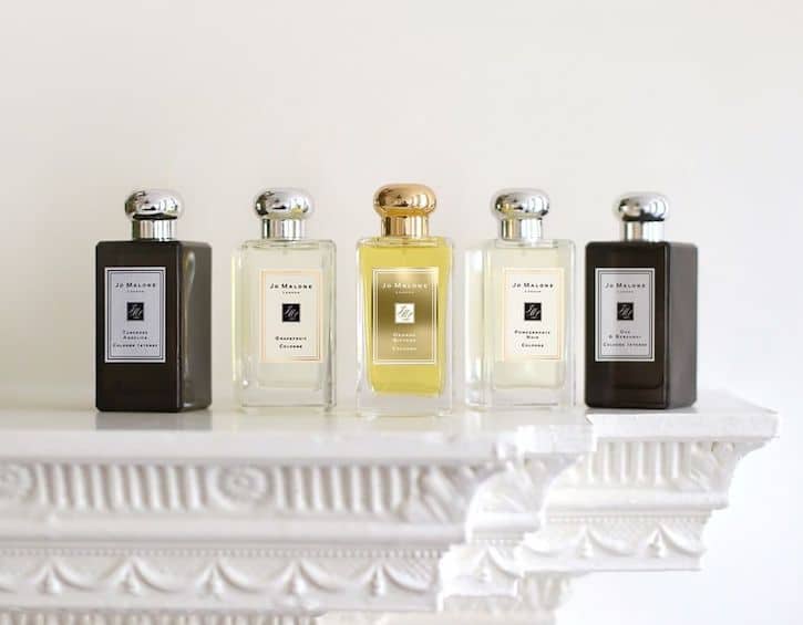 beauty gift guide christmas jo malone cologne collection
