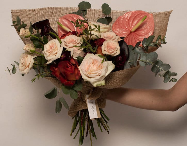 style beauty valentines gift guide floristry flowers