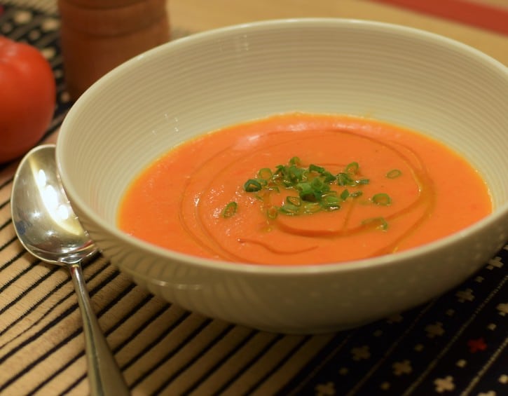 cooking recipes midweek roasted pepper soup