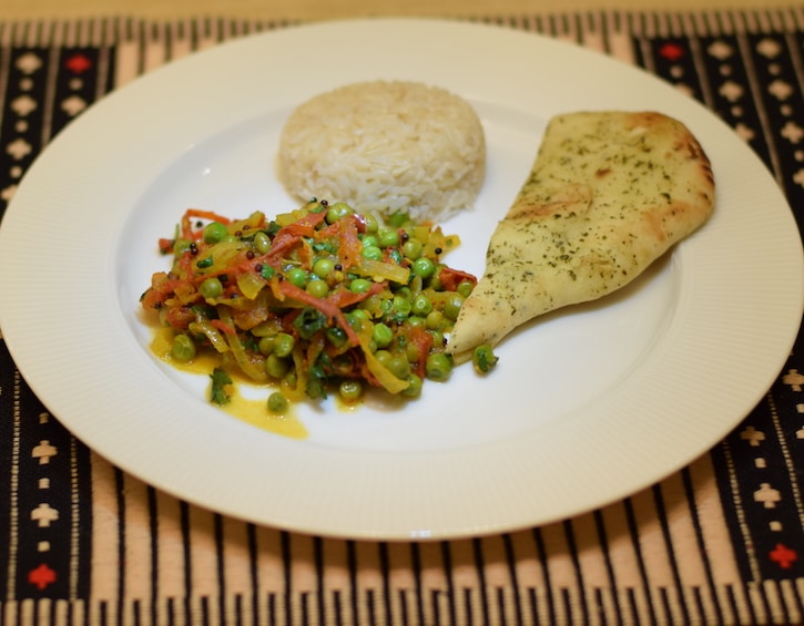eat cooking recipes green pea masala
